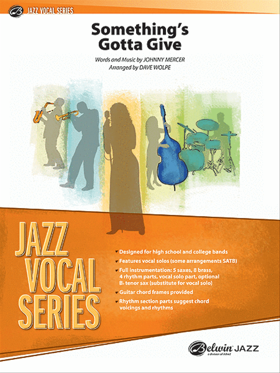 Something's Gotta Give Jazz Ensemble scores gallery preview page 1