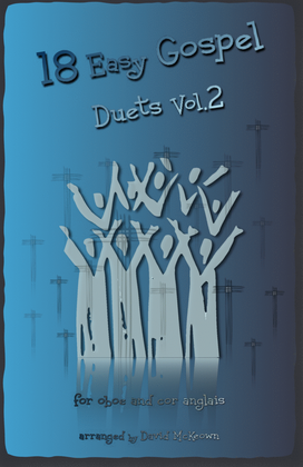 Book cover for 18 Easy Gospel Duets Vol.2 for Oboe and Cor Anglais