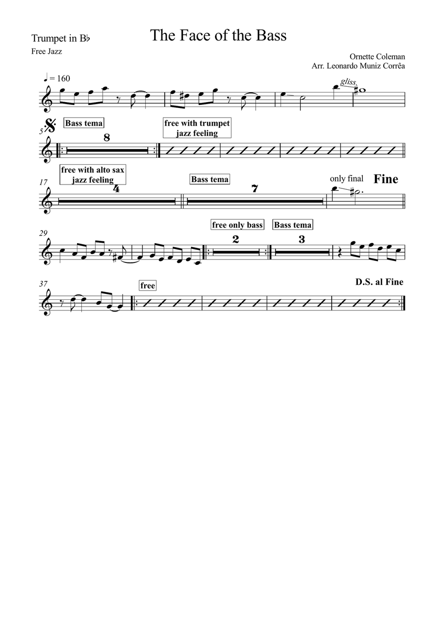 The Face Of The Bass Small Ensemble scores gallery preview page 3
