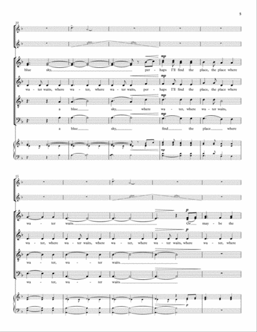 The Miracle of the Spring 4-Part scores gallery preview page 3