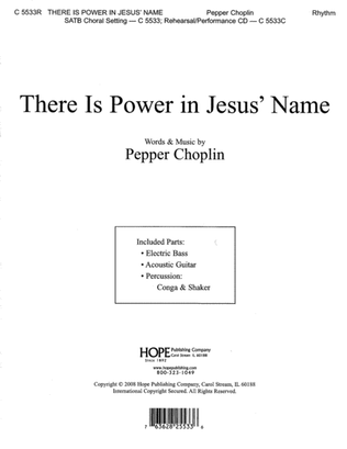 Book cover for There Is Power in Jesus' Name
