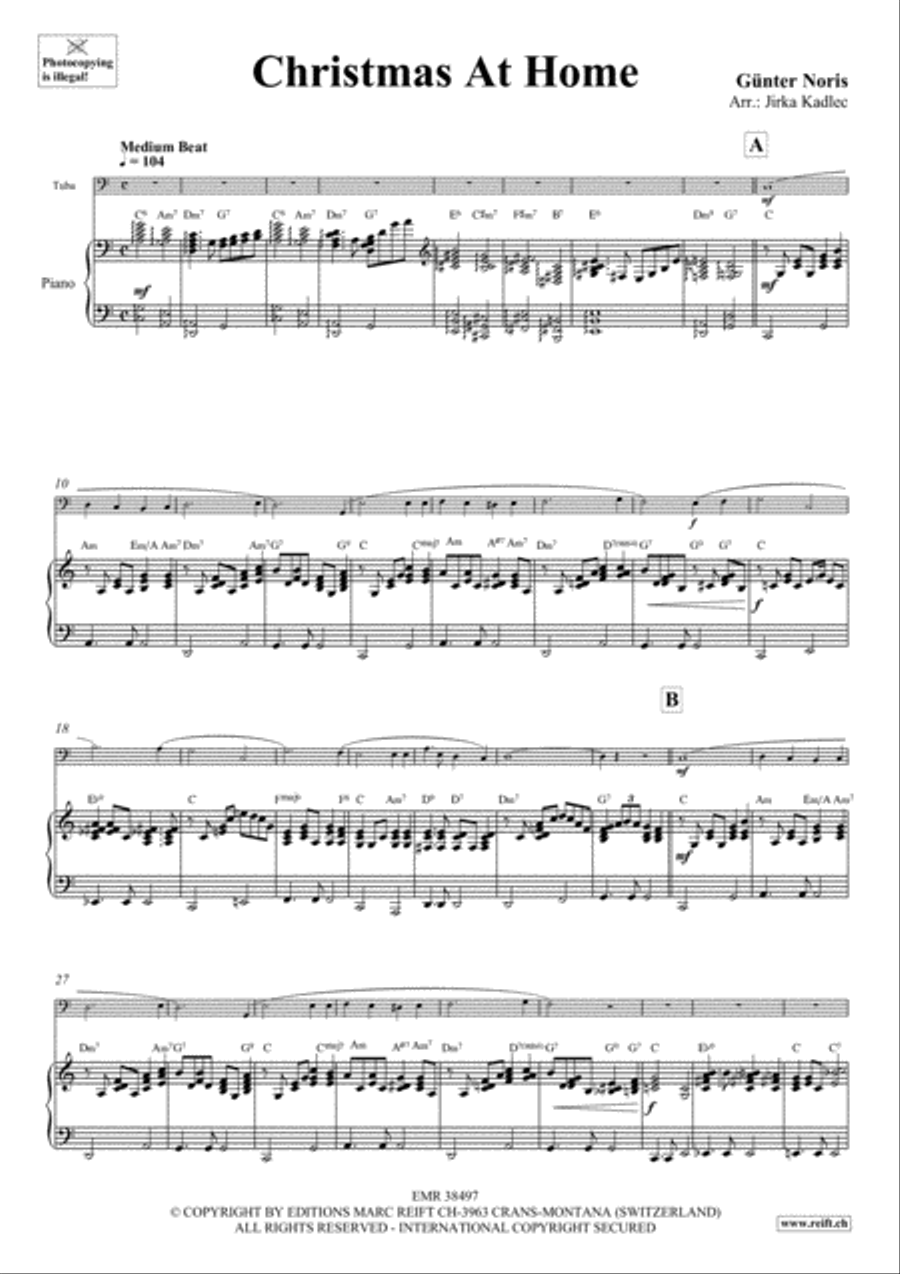 Christmas At Home Tuba scores gallery preview page 3