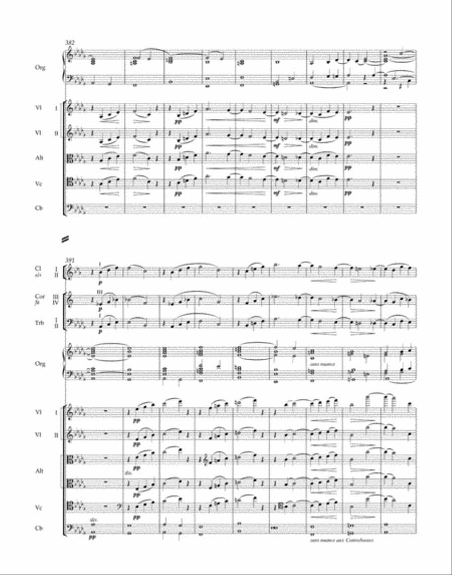 Symphony No. 3 C minor op. 78 Orchestra scores gallery preview page 3