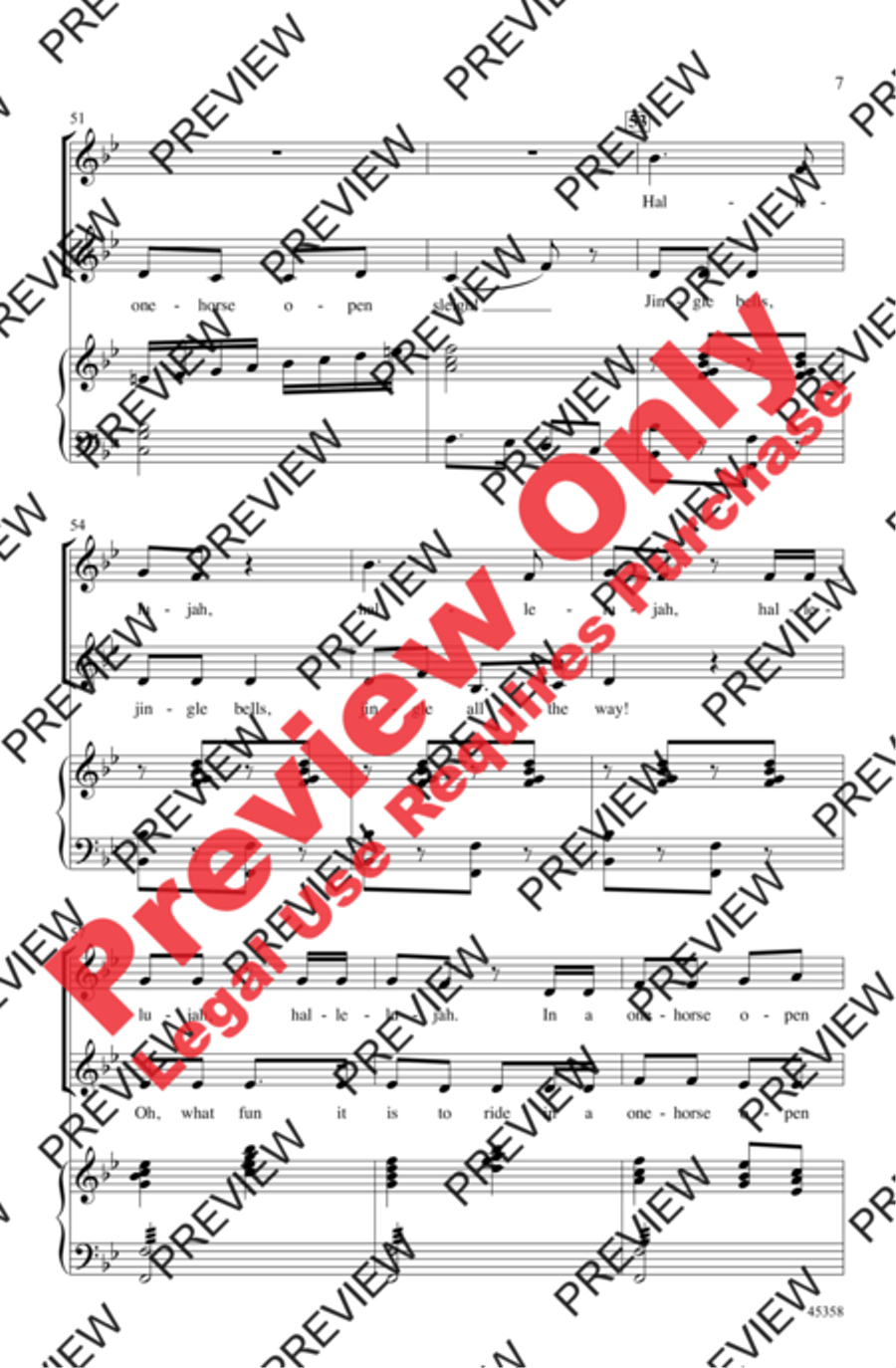 Christmas in 90 Seconds Christmas in 90 Seconds 2-Part scores gallery preview page 7