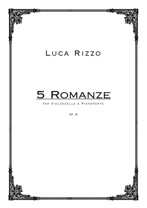5 Romances for Cello and Piano Op. 8