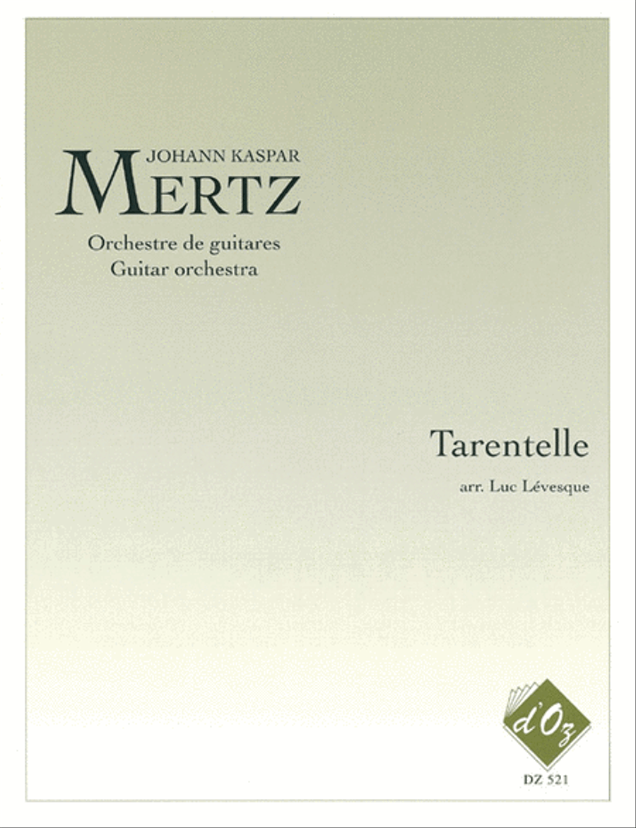 Tarentelle Guitar Ensemble scores gallery preview page 1