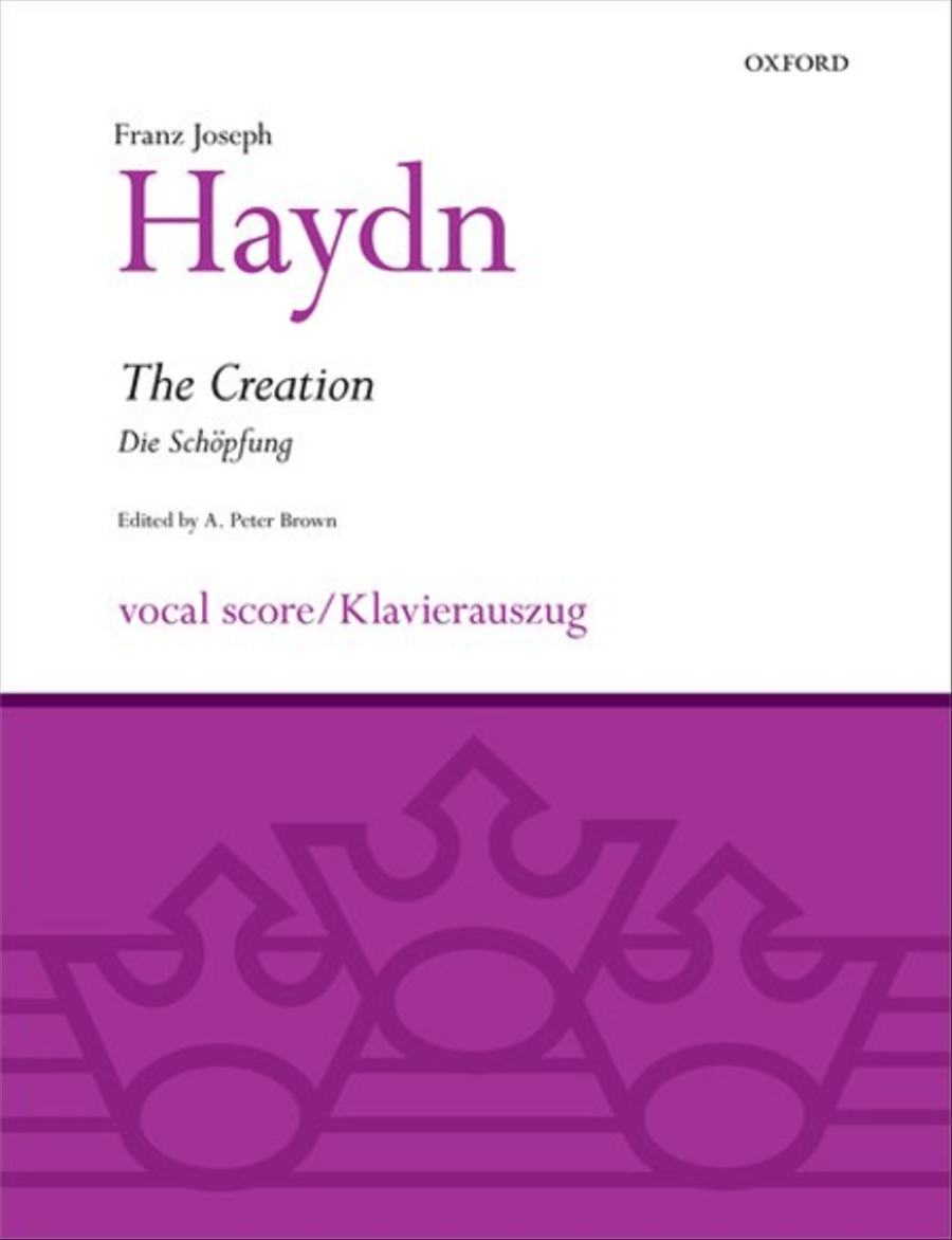 The Creation (Die Schopfung) 4-Part scores gallery preview page 1