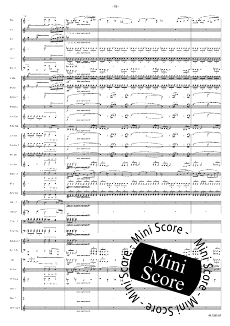 Overture to Avalon Concert Band scores gallery preview page 24