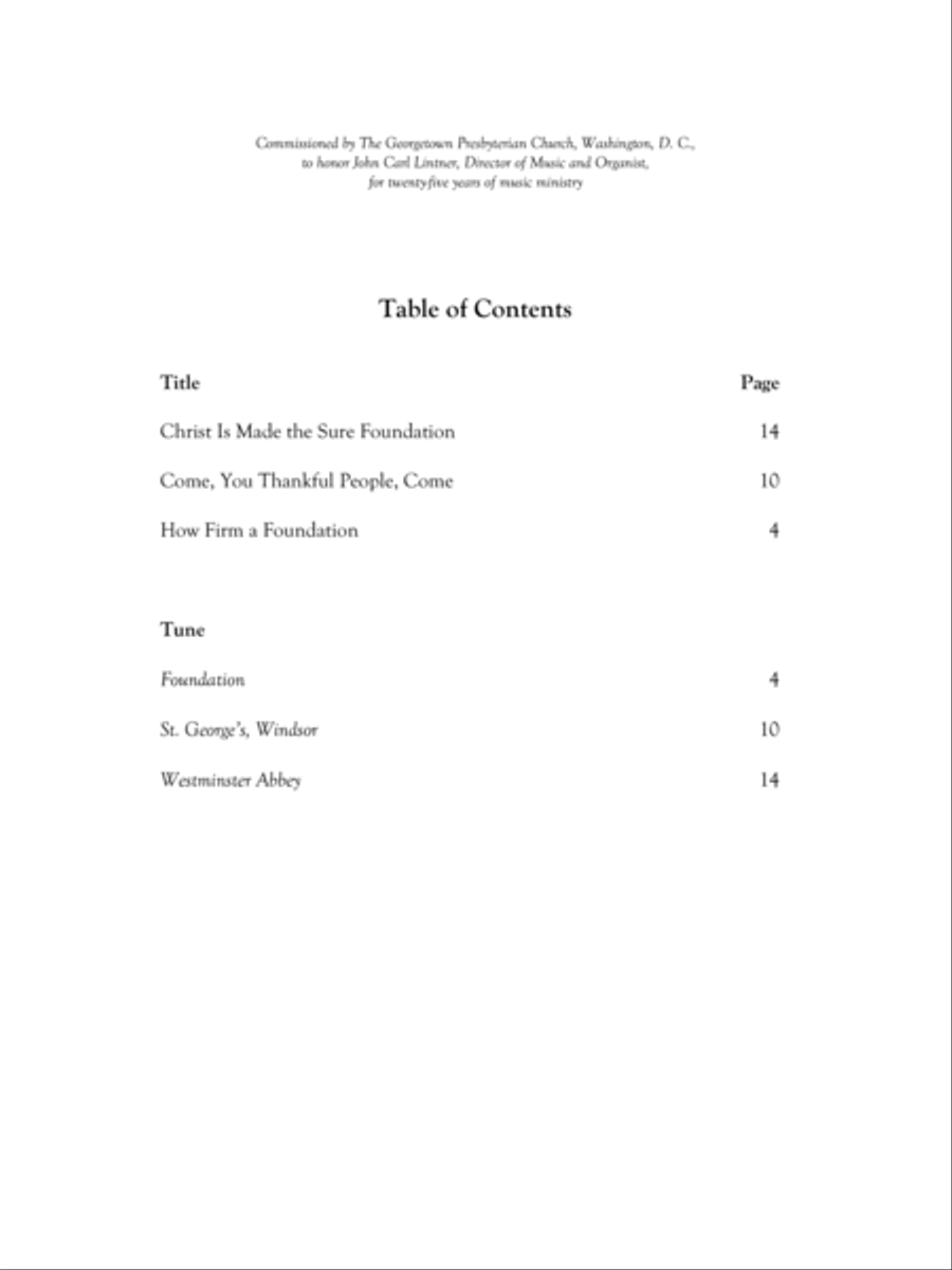 Three Hymns of Praise, Set 8 Organ scores gallery preview page 2