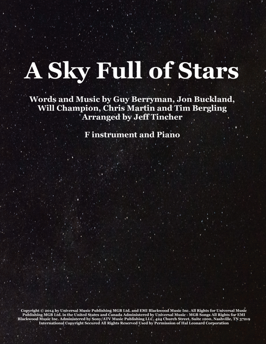 Book cover for A Sky Full Of Stars