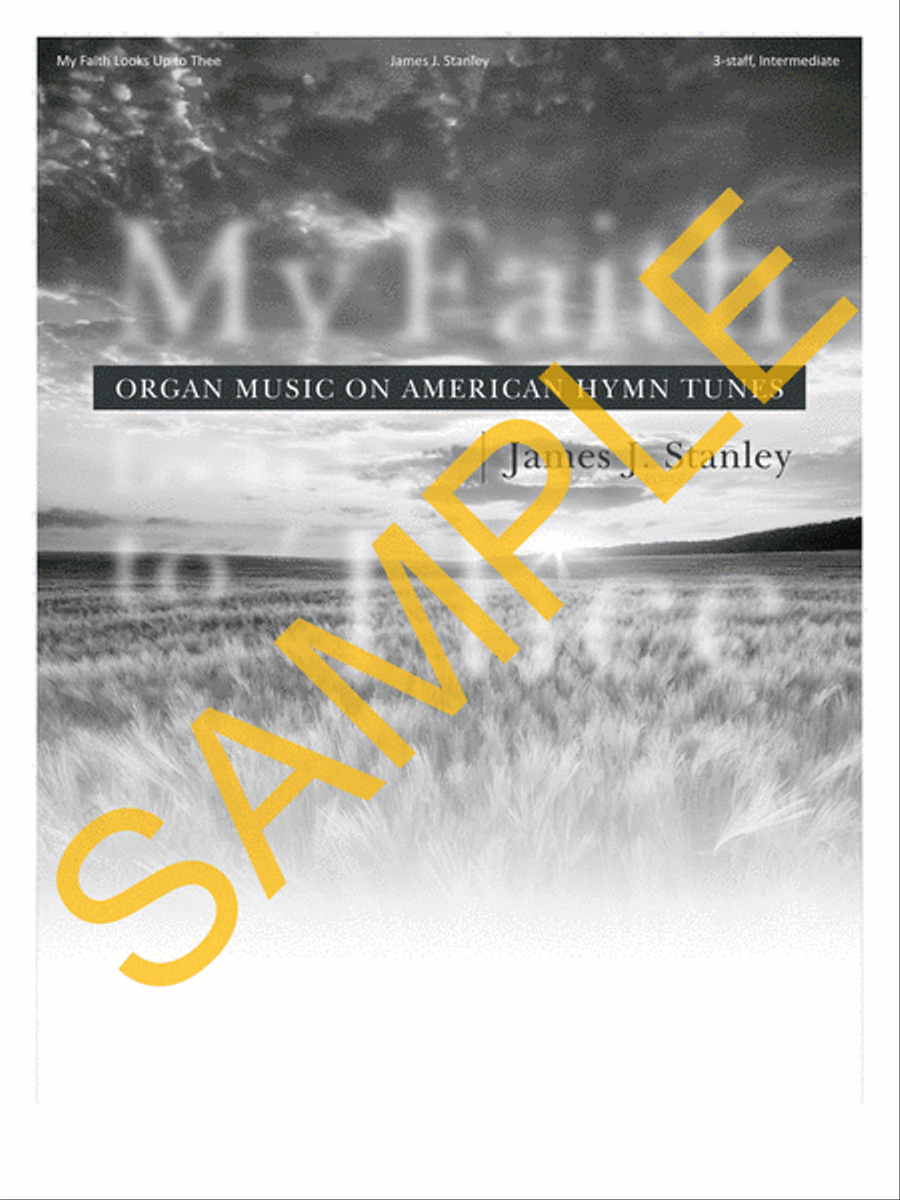 My Faith Looks Up to Thee Organ Solo scores gallery preview page 2