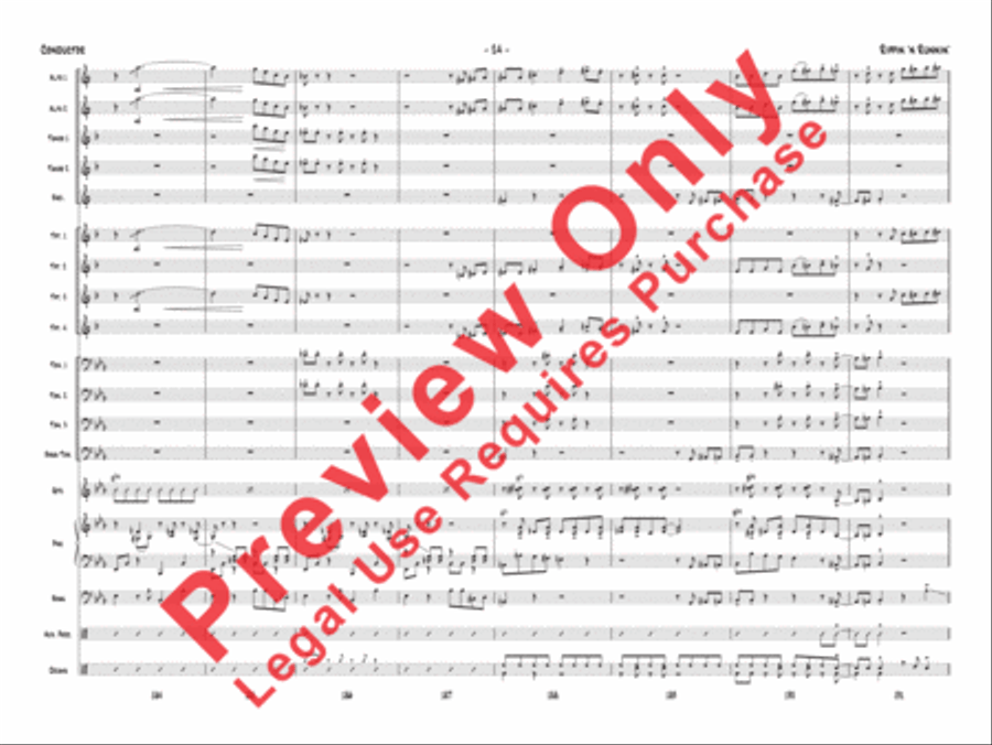 Rippin' 'n Runnin' Jazz Ensemble scores gallery preview page 25