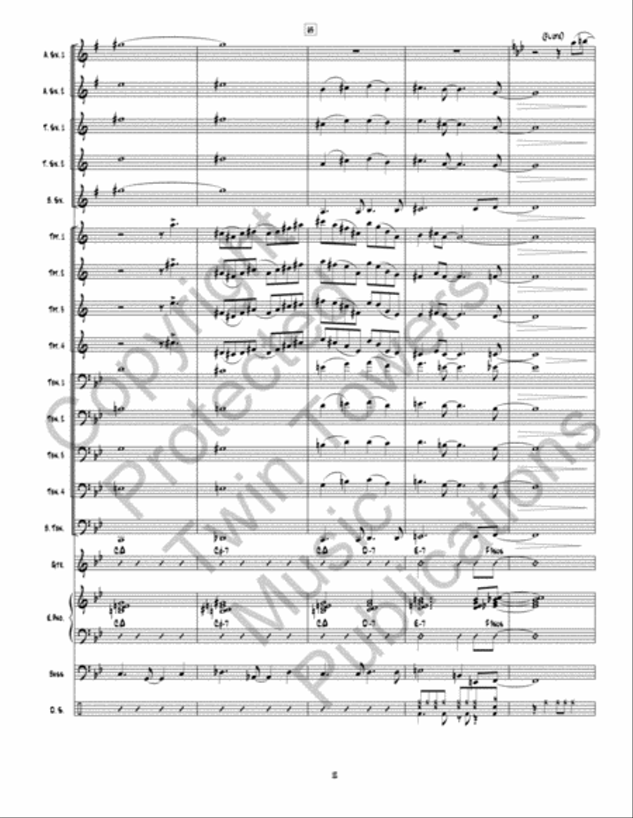 Magic Carpet Magic Carpet Jazz Ensemble scores gallery preview page 13