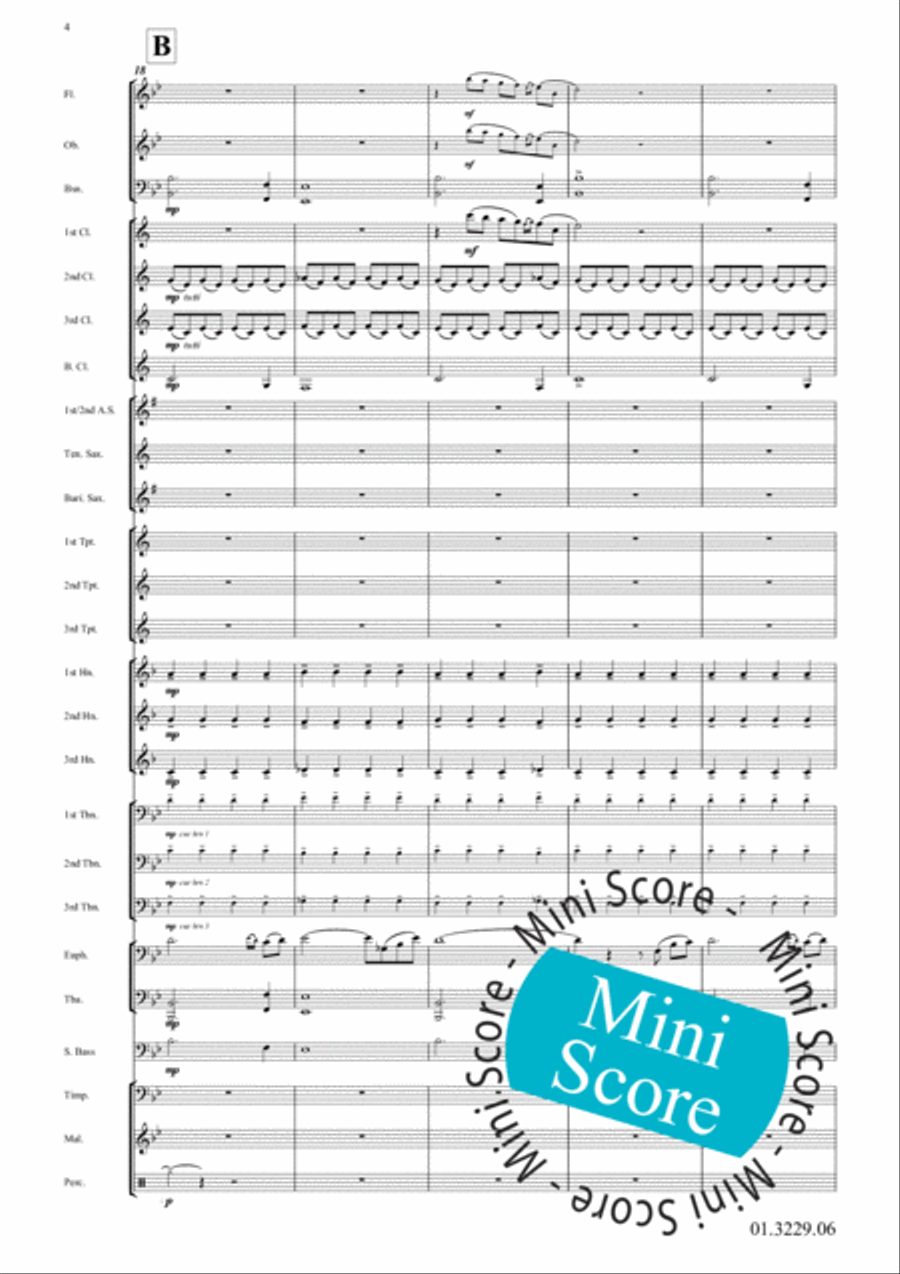 A Little Love Song Concert Band scores gallery preview page 8