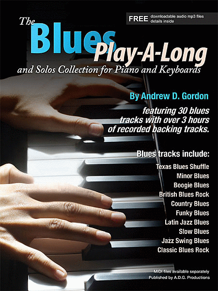 The Blues Play-A-Long and Solos Collection for Piano/Keyboards