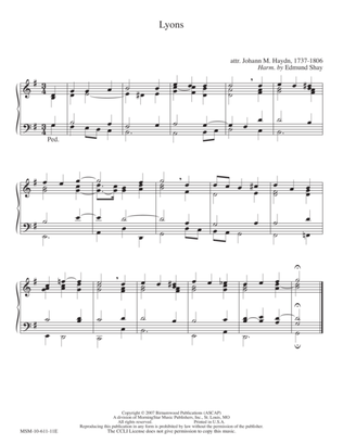 Lyons (Hymn Harmonization)