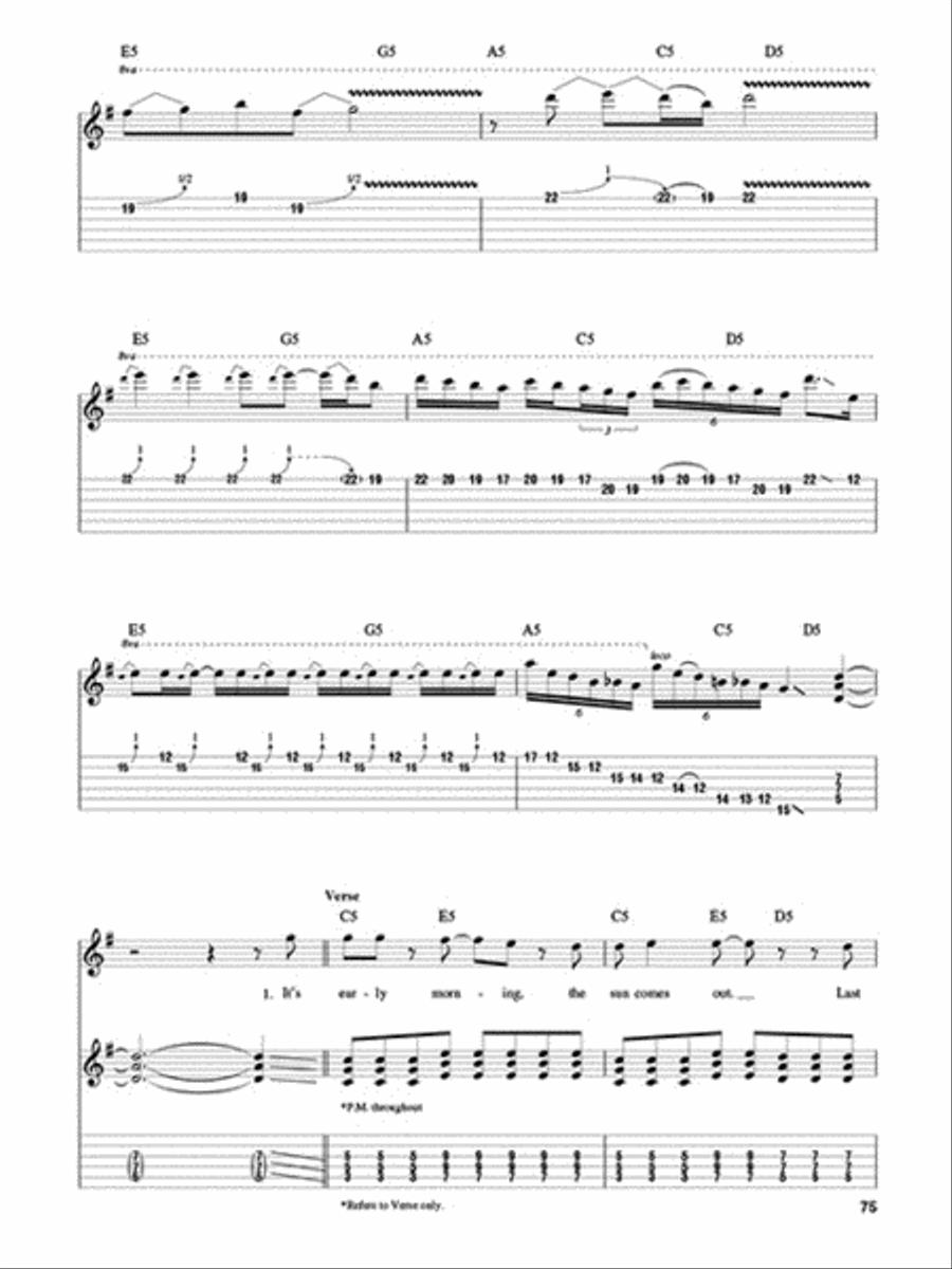 Scorpions Electric Guitar scores gallery preview page 5