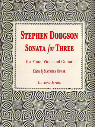 Book cover for Sonata for Three