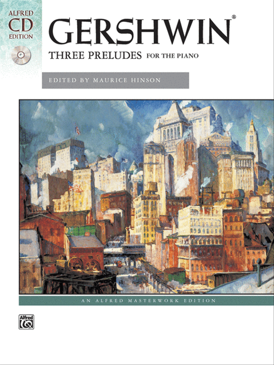 George Gershwin -- Three Preludes Piano Solo scores gallery preview page 1