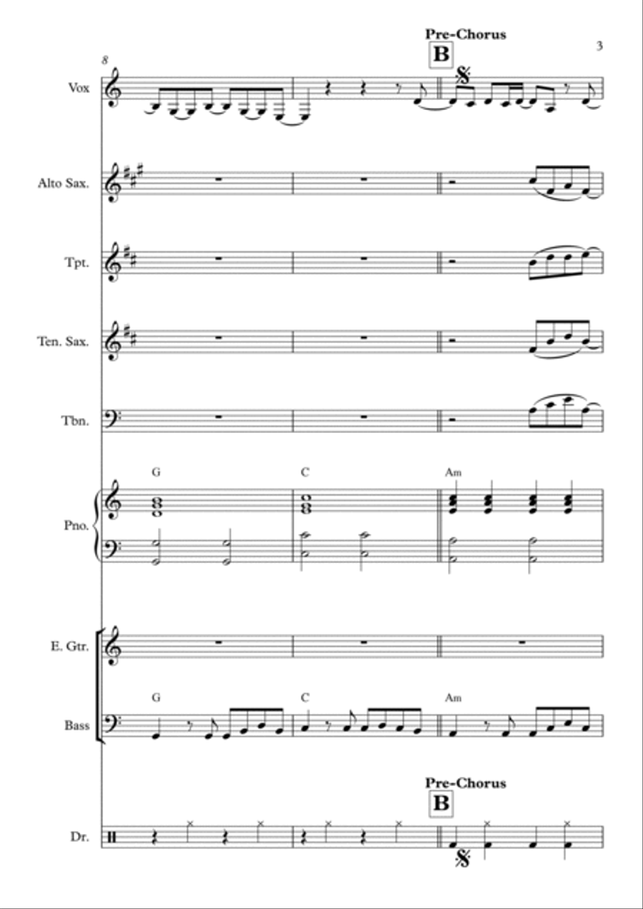 Flowers Voice scores gallery preview page 3