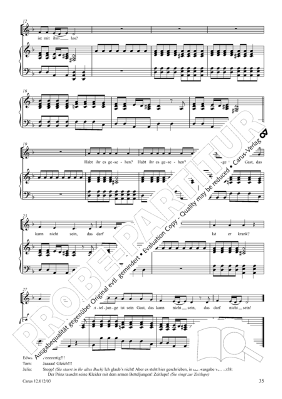 London Dreams 3-Part scores gallery preview page 36