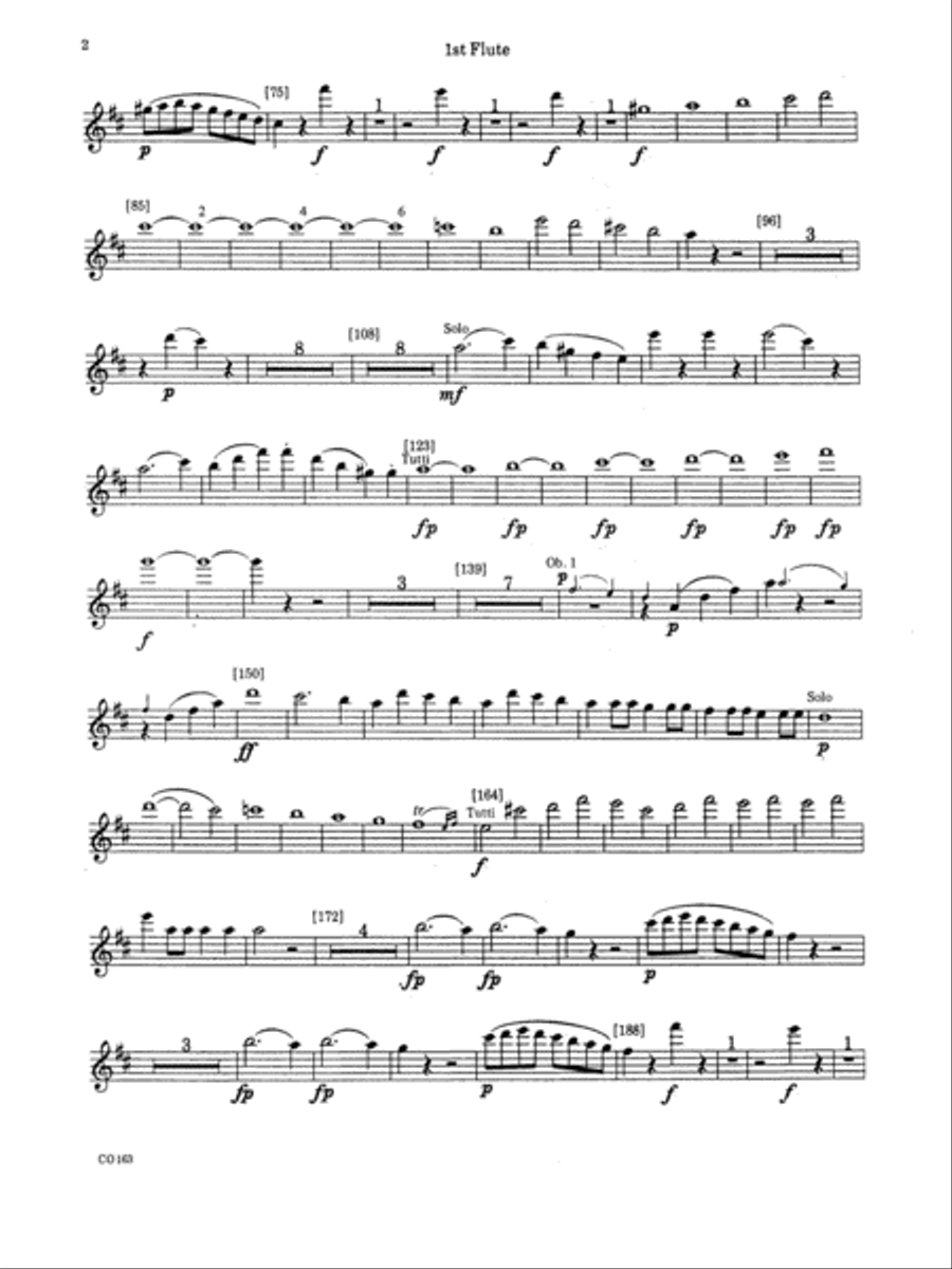 The Marriage of Figaro -- Overture: Flute Full Orchestra scores gallery preview page 2