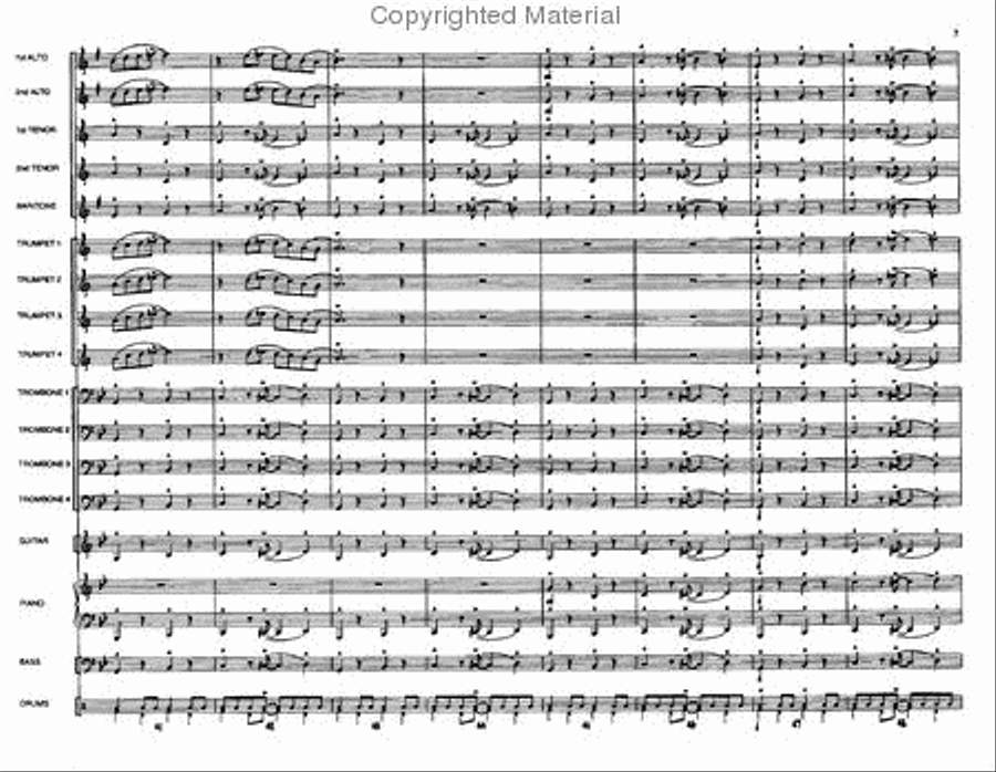 Swing Machine Jazz Ensemble scores gallery preview page 7