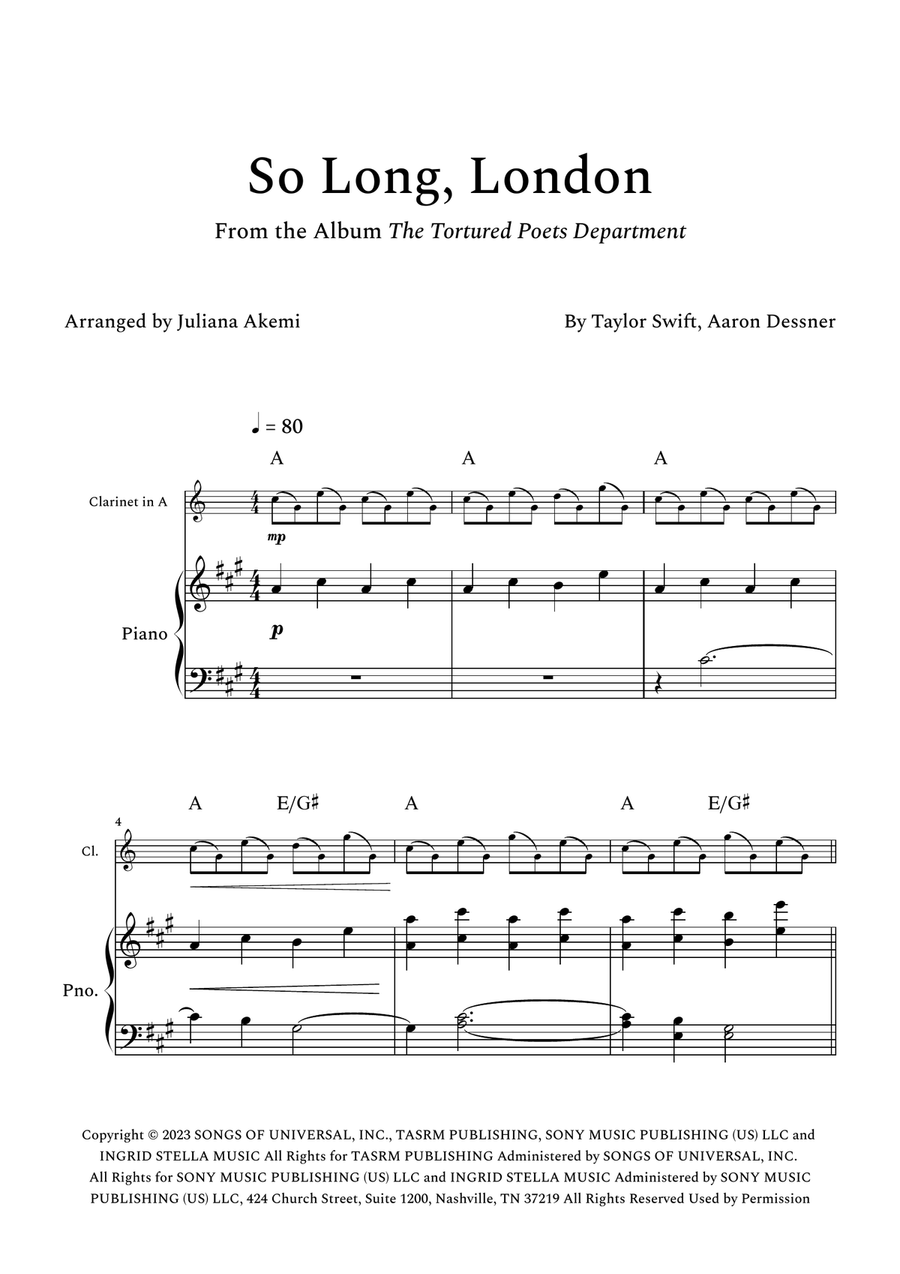 Book cover for So Long, London