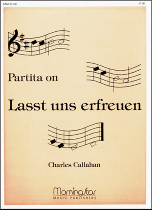 Book cover for Partita on Lasst uns erfreuen