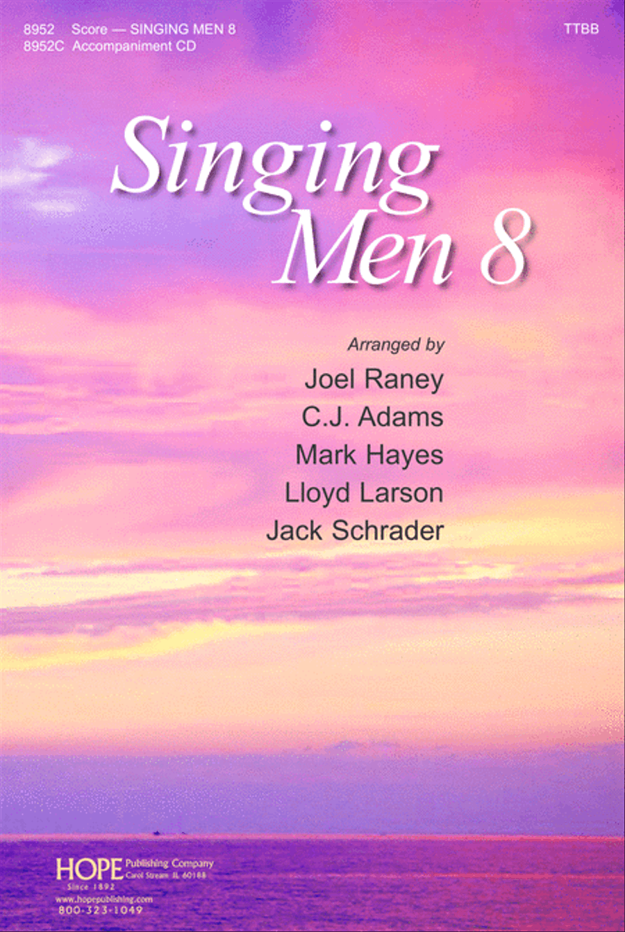Singing Men, Vol. 8 Singing Men, Vol. 8 Choir scores gallery preview page 1