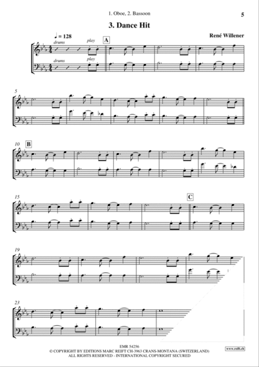 Happy Birthday Happy Birthday Bassoon scores gallery preview page 5