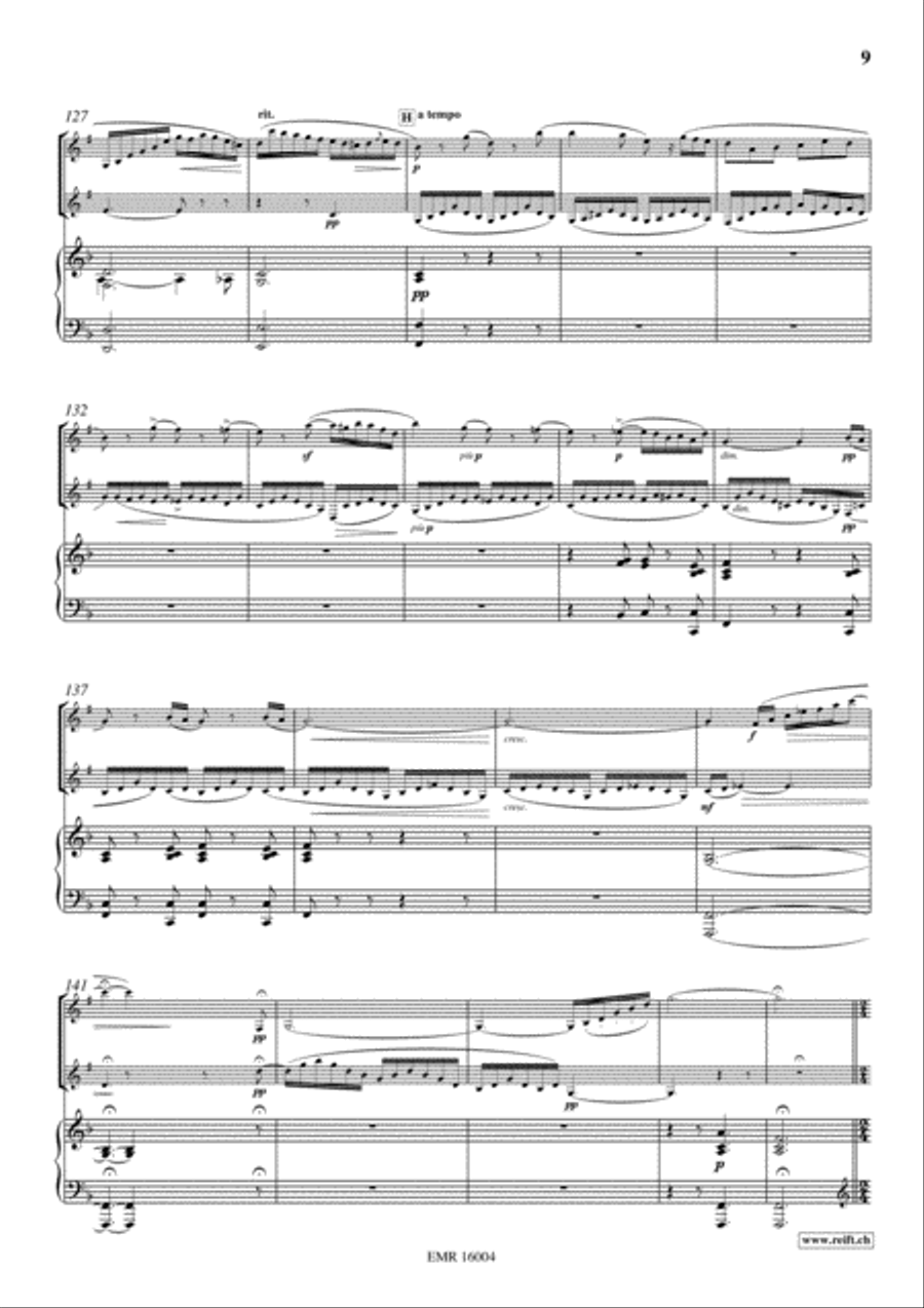 Concertpiece No. 2 Clarinet Duet scores gallery preview page 11