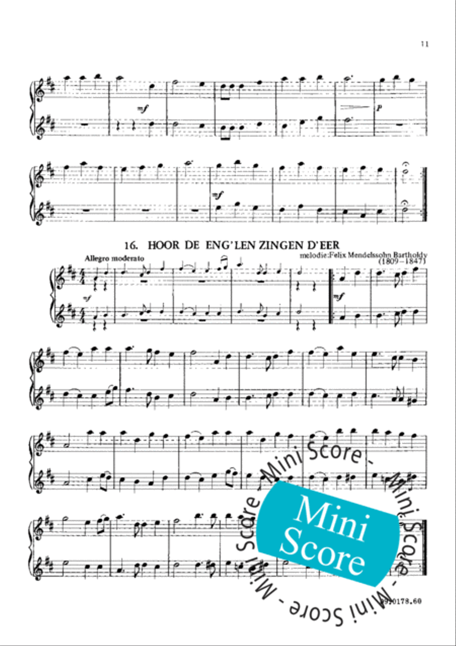 32 Christmas Melodies Woodwind Duet scores gallery preview page 14