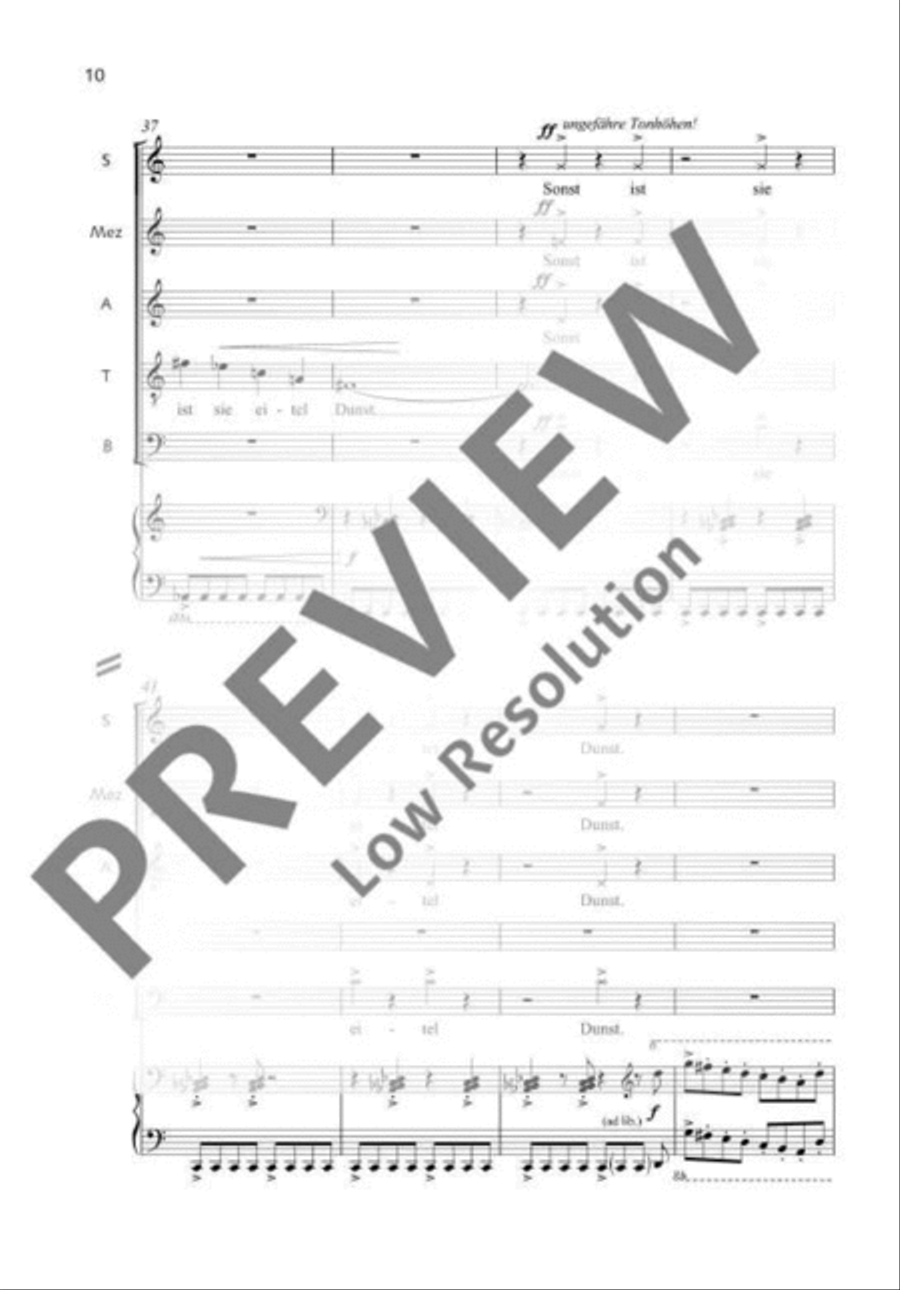 Morgenstern-Liederbuch Mixed Choir scores gallery preview page 11