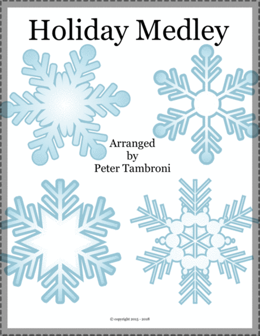 Holiday Medley Chamber Orchestra scores gallery preview page 1