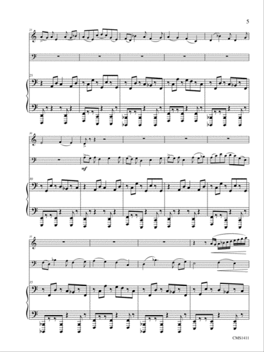 Trio in D Bassoon scores gallery preview page 10