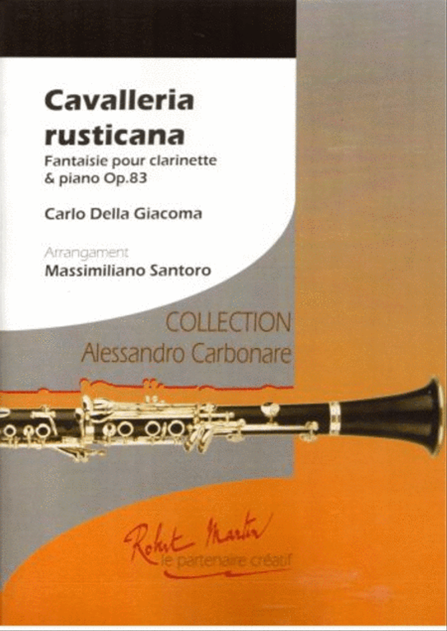 Cavalleria rusticana Cavalleria rusticana Clarinet Solo scores gallery preview page 1