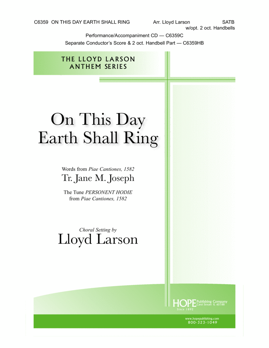 On This Day Earth Shall Ring 4-Part scores gallery preview page 1