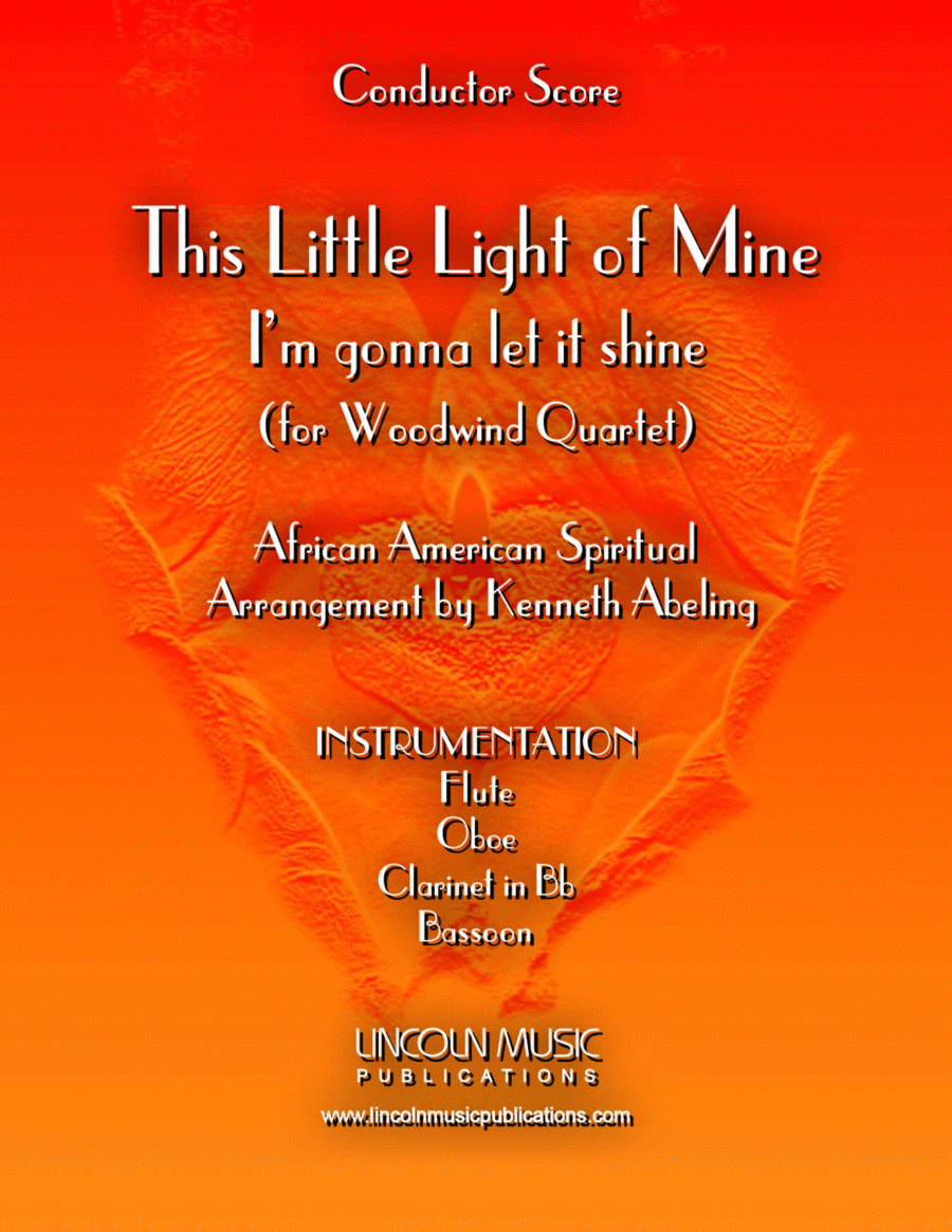 This Little light of Mine (for Woodwind Quartet) image number null
