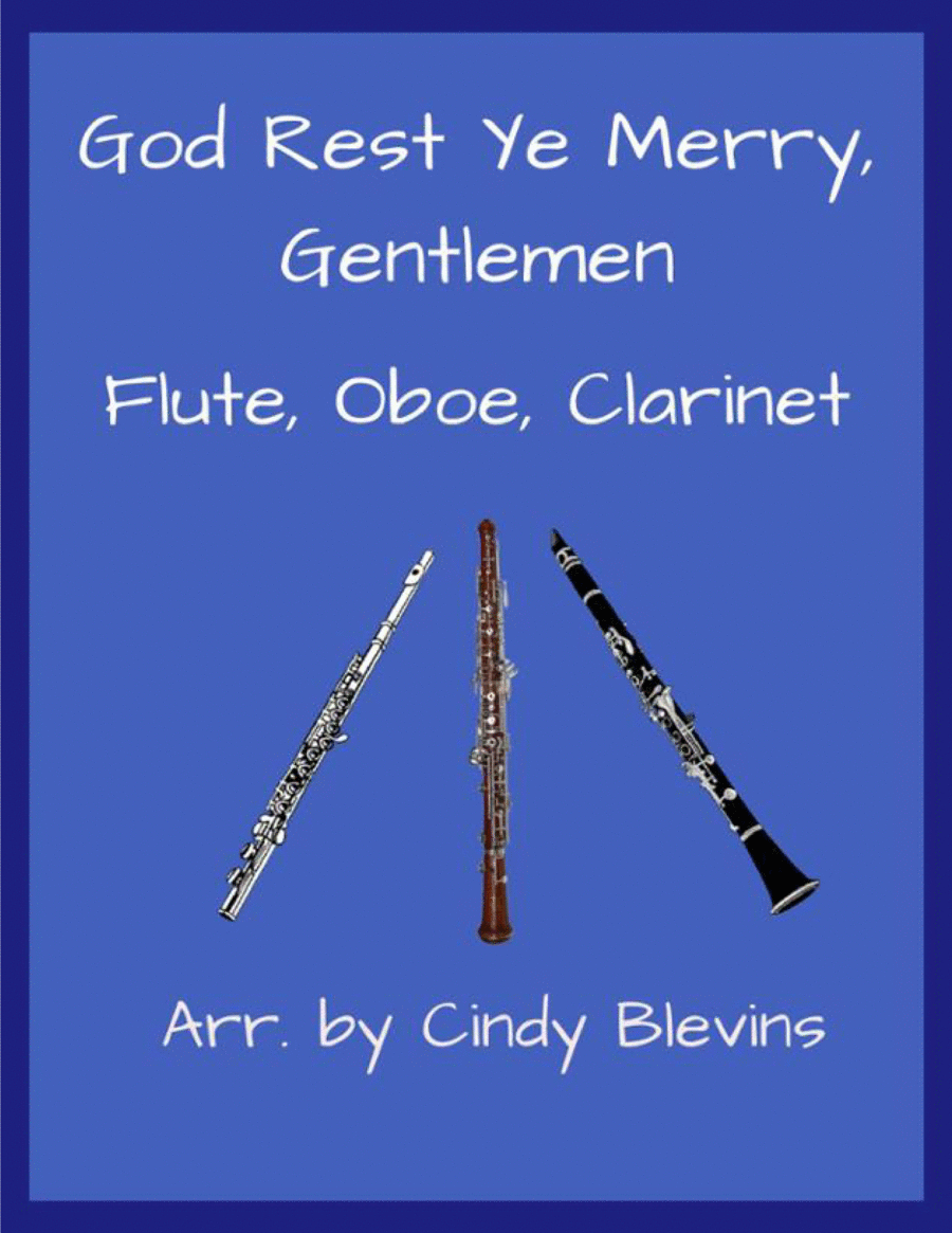 God Rest Ye Merry, Gentlemen, for Flute, Oboe and Clarinet image number null