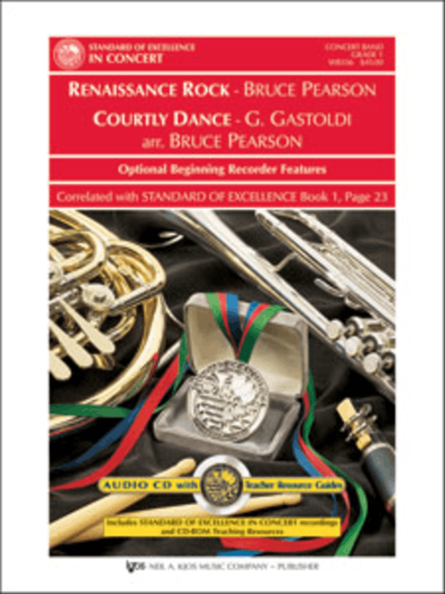 Renaissance Rock & Courtly Dance Concert Band scores gallery preview page 1