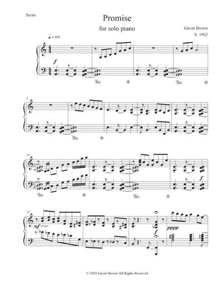 Promise for Solo Piano image number null