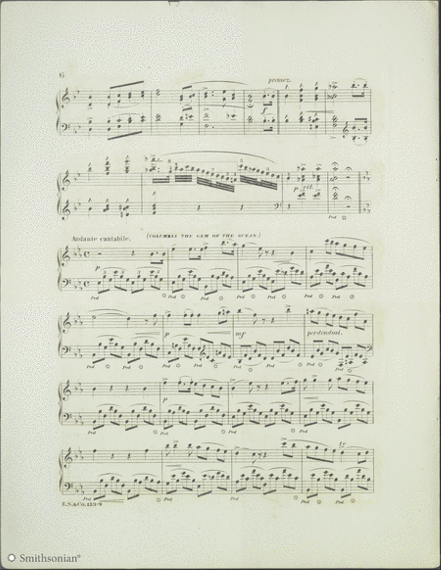 The Union Forever: A Centennial Medley Piano Solo scores gallery preview page 5