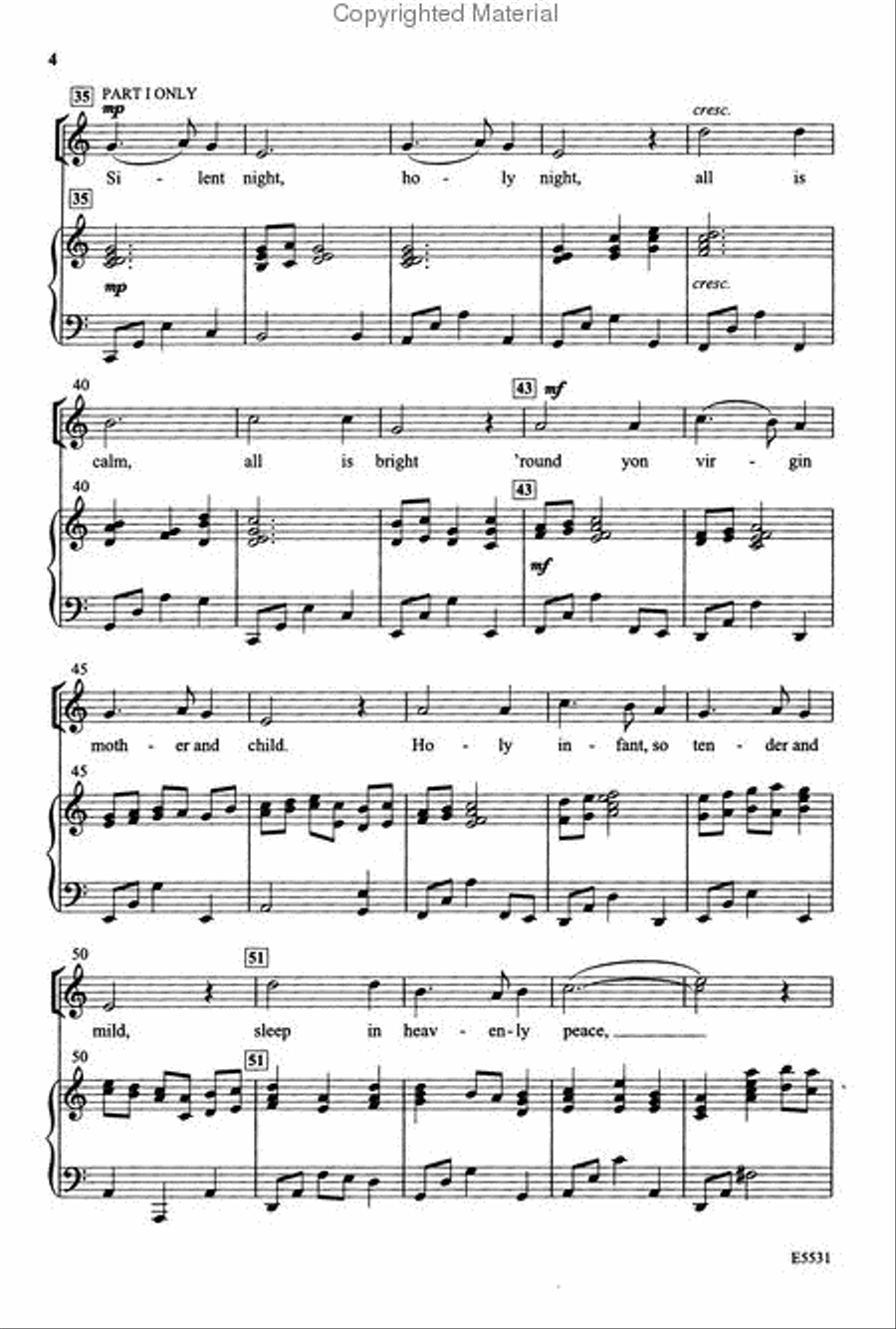 What Are You Dreaming of? 2-Part scores gallery preview page 3