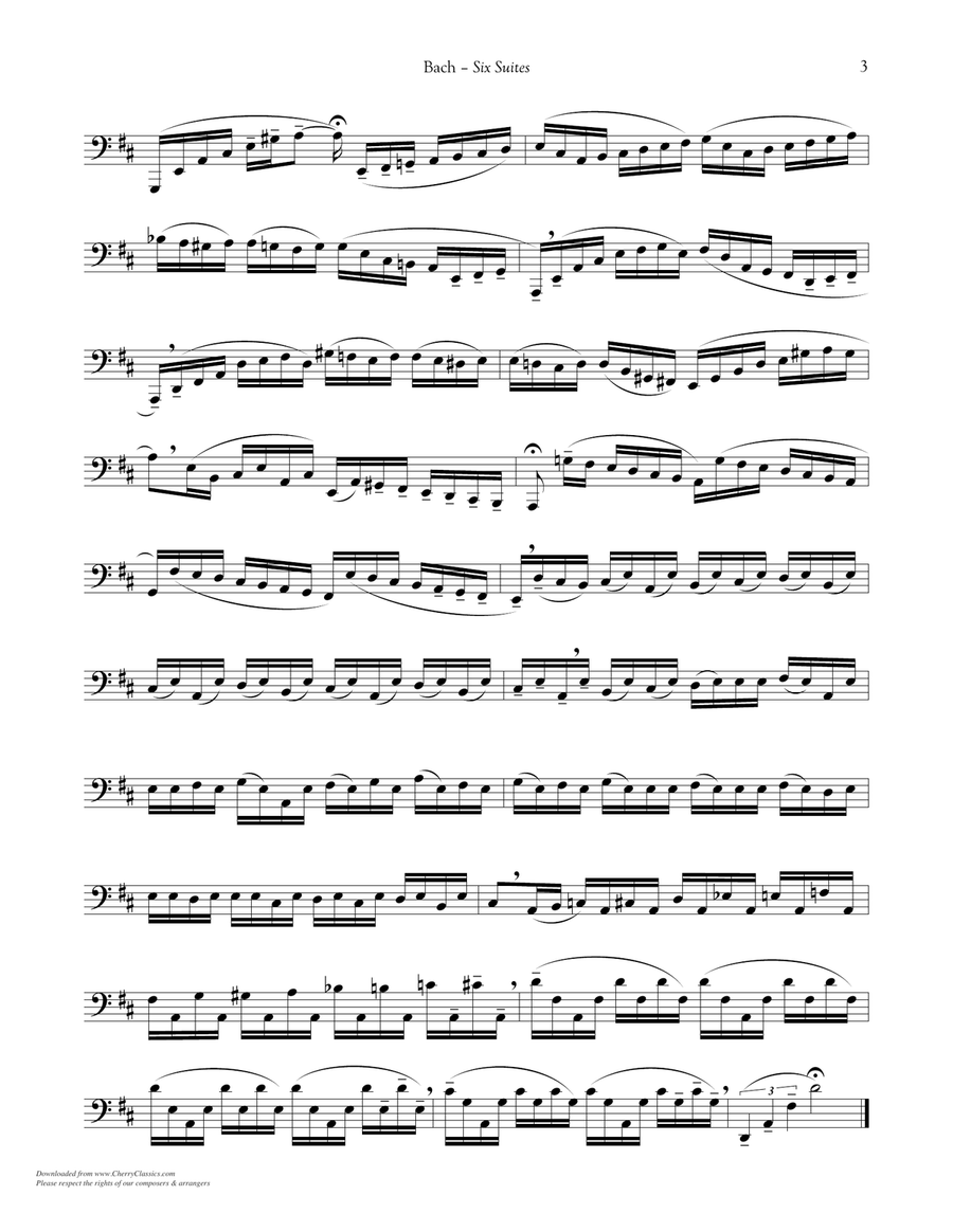 Unaccompanied Suites for Tuba Tuba scores gallery preview page 4