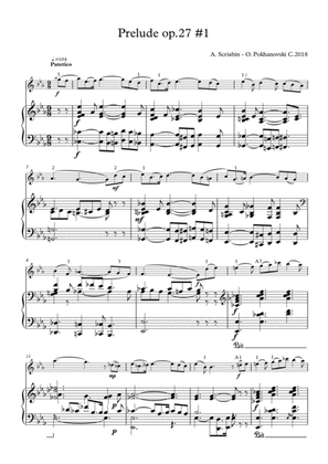 Scriabin Prelude op.27 #1