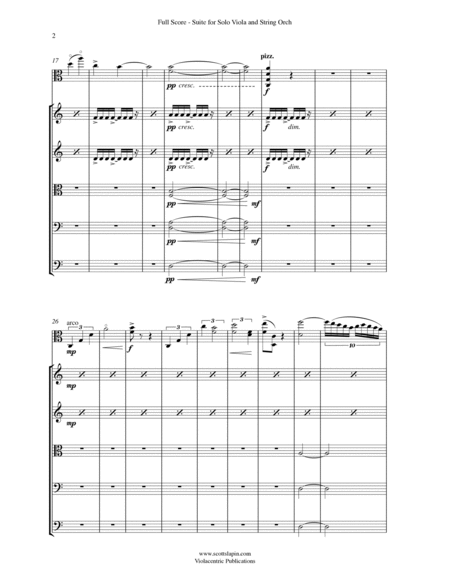 Music for Solo Viola and String Orchestra