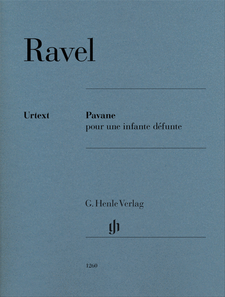 Pavane pour une infante défunte Piano Solo scores gallery preview page 1
