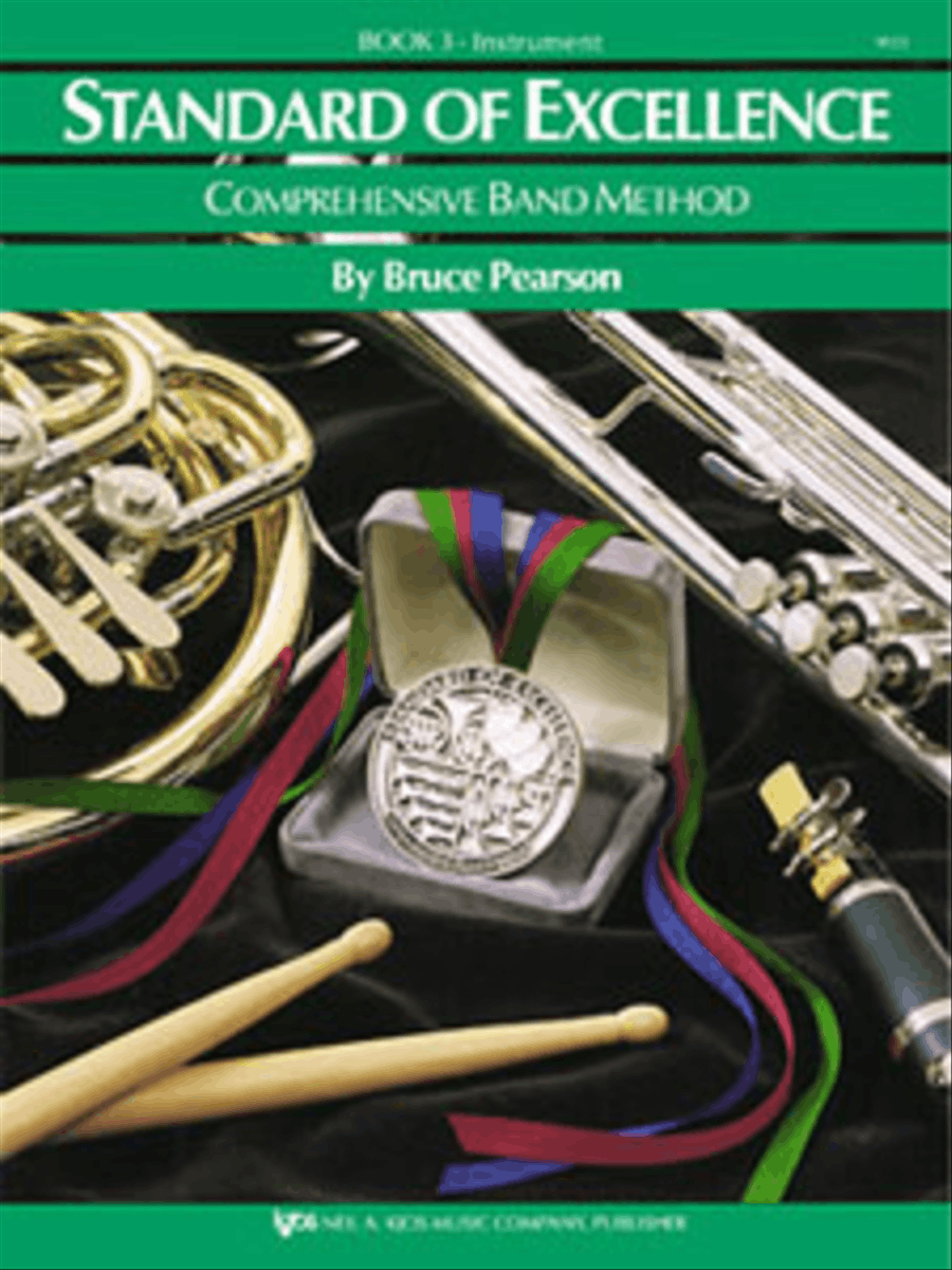 Standard of Excellence Book 3, Alto Sax Concert Band Methods scores gallery preview page 1