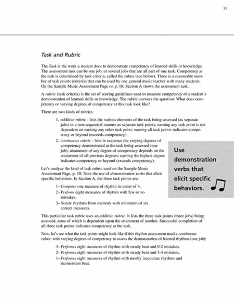 The Ultimate Music Assessment and Evaluation Kit Classroom Materials scores gallery preview page 4